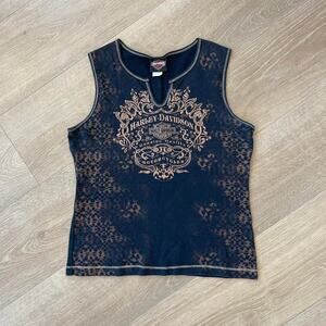 Harley Davidson Sleeveless Tank